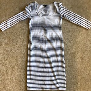 Forever 21 Striped Midi Dress
